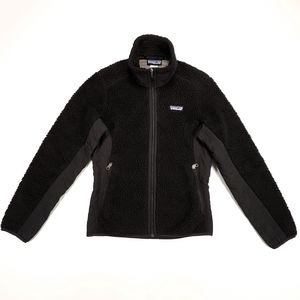 Patagonia Retro-X Jacket Fleece Deep Pile Women's XS Color Black GUC!